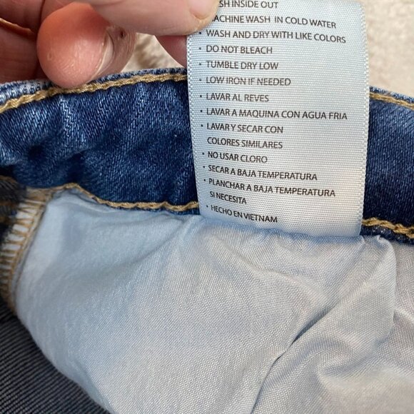 KanCan Womens Skinny Mid-Rise Jeans Size 25 Frayed Hem 211014 - Picture 13 of 16